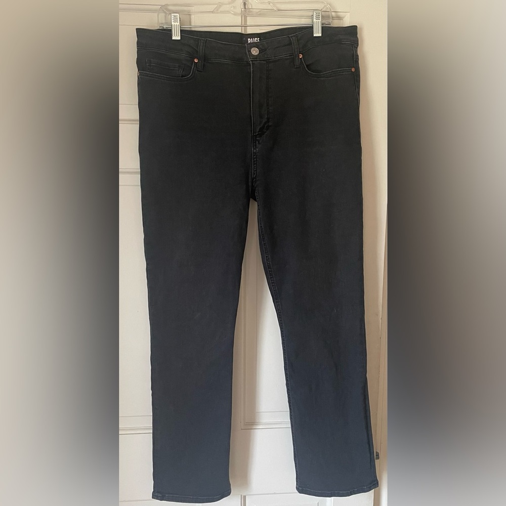 Paige “Cindy” black jeans.  Size 32.